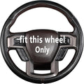 Steering Wheel Cover for Ford F150 2015-2020/ F250 2017-2022/ F350 2017-2022/ F450 2017-2022/ F550 2017-2022/ Ford Expedition 2018-2021 Steering Wheel Protector for Ford Steering Wheel Accessories