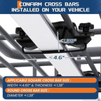 Garvee 64 in x 39 in Universal Roof Rack Basket, 200 LBS Capacity Luggage Rack, Heavy Duty Rooftop Cargo Carrier, Car Top Luggage Holder Basket Heavy Duty for SUVs, Trucks, Vehicles