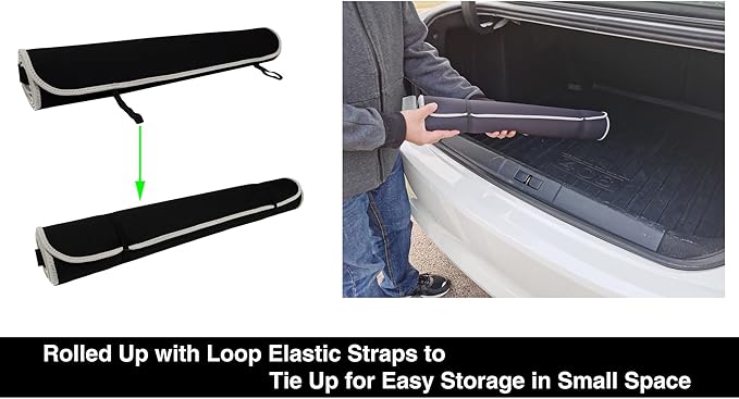 Waterproof Neoprene Car Seat Cover, Sweatproof Non-Slip Seat Protector, Universal Fit for Front Bucket or Rear Bench Seat of 