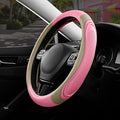 Road Comforts Car Steering Wheel Cover - Microfiber Leather Steering Wheel Wrap Sports 14.5-15 Inch Steering Wheel Cover Non-