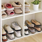CiBiZi Shoe Slots Organizer 10Pack Metal Shoe Stackers for a Pair of Shoes Display Shelf Shoe Holder Shoe Storage Closet Orga
