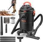 VEVOR 3-in-1 Shop Vac, 8 Gallon Wet Dry Shop Vacuum, 4.5 Peak HP Portable Vacuum Cleaner with Blower, Dual-Filter, 950W Input