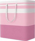 StorageRight Large Collapsible Laundry Basket Hamper with Easy Carry Handles，Freestanding Clothes Hampers for Laundry, Bedroo