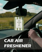 Green Coquette Bow Christian Cologne Car Air Freshener 4 Pcs, Preppy Green Ribbon Religious Hanging Air Freshener for Cars Ba
