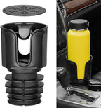 KEMIMOTO Adjustable Car Drink Holder Expander Compatible with Yeti, Stanley, Hydro Flask, Water Bottles and Mugs in 18-40oz, 