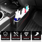 Muslogy for 2017-2024 2025 2026 Ridgeline Center Console Shifter Storage Box ABS Material Console Side Organizer with Stronger Tape Compatible with Honda Ridgeline 2017-2026 (Only Passenger Side)