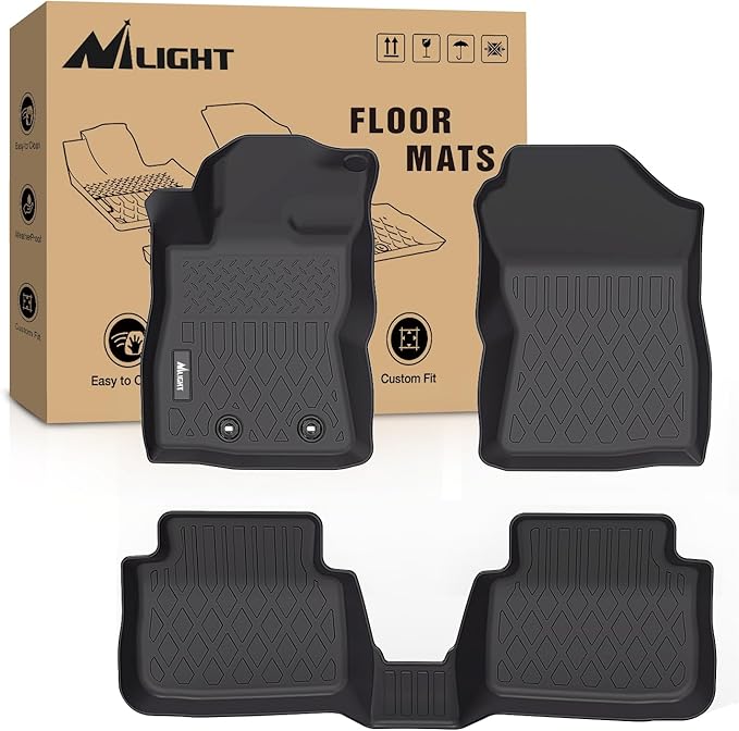 Nilight TPE Floor Mats for Subaru Crosstrek Impreza 2024 2025 2026,All Weather Custom Fit Heavy Duty Floor Liners