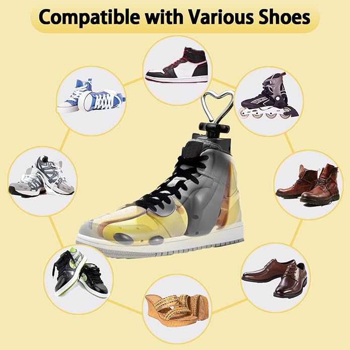 Shoe Stretcher Men and Women, Adjustable Boot Stretcher for Women Shoe Tree For Wide Feet, Shoe Expander