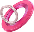 SYNCWIRE Magnetic Phone Ring Holder for MagSafe, 360° Rotation Cell Phone Grip Stand Finger Ring Kickstand Two-Sided Magnet Compatible with iPhone 17 Pro Max 16 15 14 13 12 MagSafe Accessories