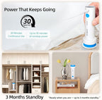 Hanging Vacuum Storage Bags with Electric Pump – 4-Pack Hanging Vacuum Seal Bags for Clothing, Space-Saving Compression Bags 