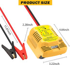 Car Jump Starter Adapter for Dewalt 20V/60V MAX - 11AWG Heavy Duty Booster Cable for 3.5L Vehicles (Battery Not Included)