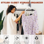 Wall Mounted Clothes Rack - 36" Industrial Pipe Clothing Garment Rack, Space - Saving Heavy Duty Detachable Black Iron Clothe