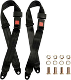 Universal Seatbelt Kit for Golf Cart, Go Kart, UTV, EZGO, Yamaha, Club Car Seat Belt Kit (2 Pack)