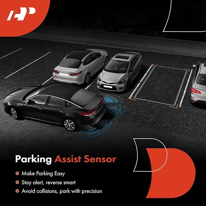 A-Premium 4-PC Reverse Backup Parking Assist Sensor Compatible with Select BMW & Mini & Porsche Models - X5 2014-2015, Cooper