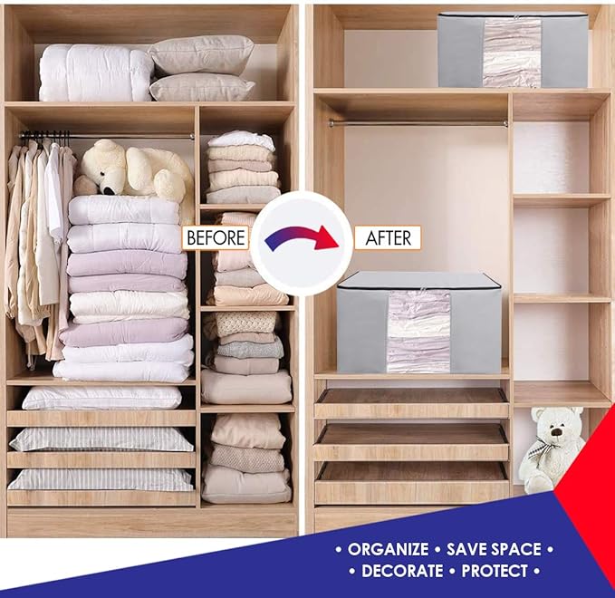 Cube Vacuum Storage Bags, Space Saver Bags, Premium Totes with Cubic Vacuum Compression Seal Bags for Clothing & Bedding. Jum