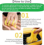 ASFSKY Car Cleaning Gel（4 Packs） Dust Cleaning Putty Universal Car Interior Cleaner Keyboard Dust Remover Car Slime Gifts for