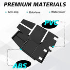 BestEvMod for 2026 2025+ Ioniq 5 Lower Center Console Organizer Tray Storage Box Interior Accessories with Rubber Black Trim Compatible with Hyundai Ioniq 5 2026 2025