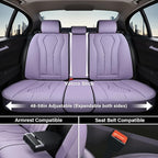 Coverado Car Seat Covers Full Set, Purple Seat Covers, Automotive Car Seat Cover, Car Seat Cushion, Car Seat Covers Front Sea