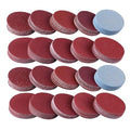 200PCS 3 inch Sanding Discs Hook Loop, VÉZAAR Orbital Sander Pad Headlight Restorations Sandpaper Backing Aluminum Oxide 80 1