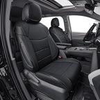 EKR Sienna Seat Covers for 2021-2026 Toyota Sienna Limited,Platinum,2nd Row Captain Chairs with Legrest 7 Seats,Automotive Se