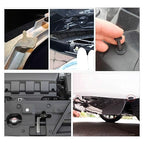 GOOACC - GRC-34 Push Bumper Fastener Rivet Clips with 18 Most Popular Sizes Auto Push Pin Rivets for Benz, BMW, Toyota, Honda