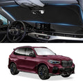 Sunshade for X5 Windshield Sun Shade for BMW X5 2014-2018 Accessories Foldable Front Window Shield Cover Sun Visor Protector Block UV Rays