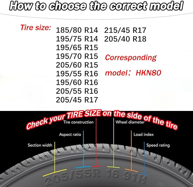 Car Snow Chains, Auto-Fixing Tire Chains for Smart #1 SUV 2022-2025, Quick Fit Portable Reusable Universal Emergency Traction