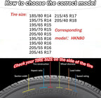Car Snow Chains, Auto-Fixing Tire Chains for Smart #1 SUV 2022-2025, Quick Fit Portable Reusable Universal Emergency Traction