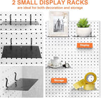 G.CORE Pegboard Organizer Accessories 18 Pack, Peg Board Hooks Assortment Organizer Accessory, Various Tools Storage Arrange 