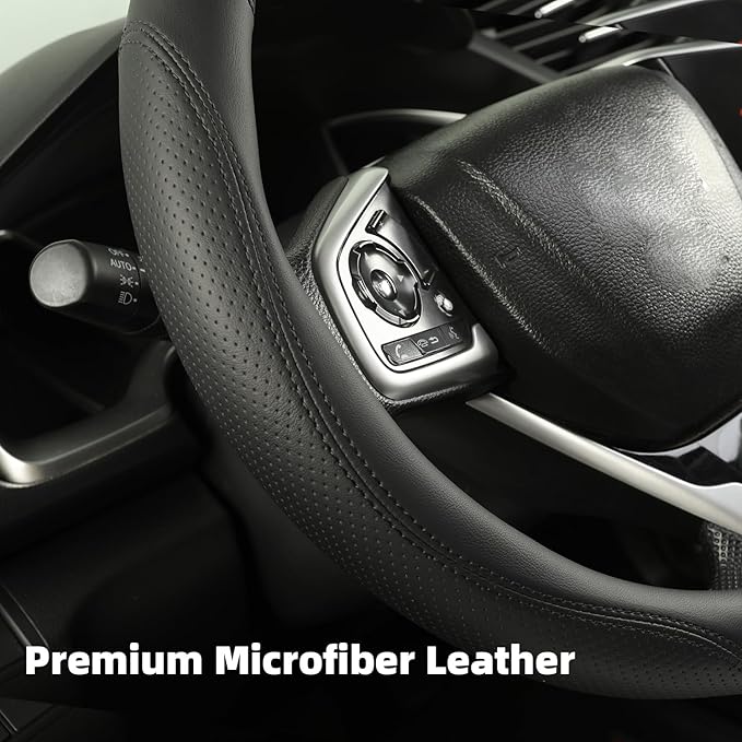 Car Steering Wheel Cover for Chevy Silverado 1500 2500 3500, Chevrolet Steering Wheel Cover for Tahoe, Equinox,Traverse,Color