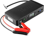 HALO Bolt Air 58830 Portable Car Battery Jump Starter | 100 PSI Air Compressor, 58.8Wh USB Power Bank, Emergency Floodlight