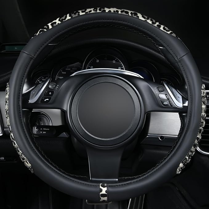 Flying Banner car Steering Wheel Cover Gel Massage Velvet Cool Warm Universal Size 15 inches SUV Truck Anti Slip Odorless Sum