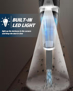 BRL Handheld Vacuum Cordless, Car Vacuum Cleaner with Powerful Suction, 2 Modes Mini Hand Vacuum, Dry & Wet, LED Light, Porta