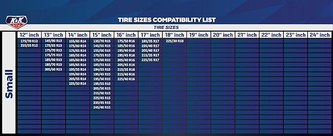 KNK Boutique Automotive Snow Socks for Tires - Eco Series for Efficient Grip Alternative for Tire Snow Chain - Snow Traction 