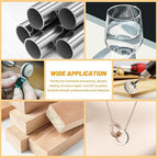 9Pcs Buffing Wheel for Drill, Polishing Wheel Set for Metal, Jewelry, Wood, Plastic, Stainless Steel, Chrome, Yellow & White Buffing Pads Polishing Tool Kit for Mirror Finish, Remove Rust