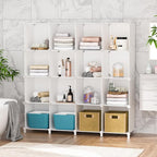 Neprock 16 Cubby Storage Organizer, Closet Clothes Storage Organizer, Cube Shelves Closet Organizers and Storage Shelves for 