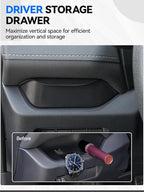 ELECFRESH 6PCS Center Console Organizer Tray for 2025 2024-2019 Toyota RAV4 Accessories, Armrest Storage Box, Driver Storage Drawer, Passenger Storage Mat Console Cup Holder Inserts for Toyota RAV4