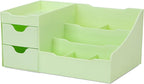 Uncluttered Designs Makeup Organizer With Drawers - Modern Countertop Storage for Cosmetics - Chic Vanity Holder for Perfume,