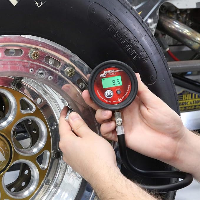 Longacre 52-53003 Semi Pro Digital Tire Pressure Gauge, 0-60