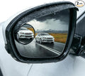 Blind Spot Mirror 2 Pcs Car Side HD Frameless Convex Mirror, 3x Larger Blindspot View, Wide Angle Rearview with Rain Guard for Family Car SUVs
