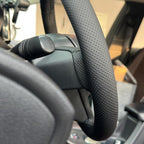 MEWANT Hand Sewn Steering Wheel Cover for Toyota Camry 2018-2019/Toyota Avalon 2019/Toyota Corolla 2019-2020/Toyota RAV4 2019 Steering Wheel Accessories