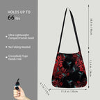 BeeGreen Reusable Grocery Shopping Bag -Travel Tote Bag - Foldable Compact Sturdy Bags