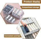 3PCS Wardrobe Clothes Organizer - Foldable Closet Drawer Organizer for Clothes, Portable Closet Organizers and Storage Bins, 