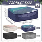 Silkfly 8 Pcs XL Packing Cube for Travel Luggage Organizer Suitcase High Capacity Large Packing Bag Bulk Reusable Mesh Travel