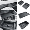 BIBIBO 4Pack for 2025 2026 Nissan Murano Center Console Organizer 2025+ Nissan Murano Console Armrest Tray+Wireless Charging Mat +Under Console Trays 2025 Murano Insert Organizer 2025 Murano