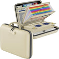 DocSafe Fireproof File Organizer with Lock, Hard-Shell Case Fireproof Document Box with 13 Pocket Accordion File Folder, Port