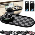 3-in-1 Anti Slip Mat for Car Dashboard, Multifunction Car Anti Slip Mat Phone Holder with Temporary Parking Number, Large Uni