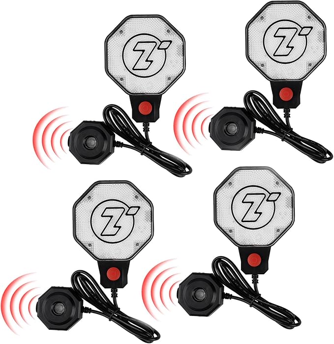 Garage Parking Sensor Ultrasonic Car parking Stopper for Garage with Red/Yellow/Green LED Indicators –Adjustable Stop Distanc