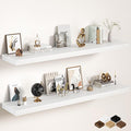 Fun Memories 72 Inch Floating Shelves, 12 Inch Deep Wall Shelf for Fireplace Mantel, Deep Storage Shelves for Home & Office, 