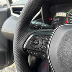 MEWANT Hand Sewn Steering Wheel Cover for Toyota Camry 2018-2019/Toyota Avalon 2019/Toyota Corolla 2019-2020/Toyota RAV4 2019 Steering Wheel Accessories
